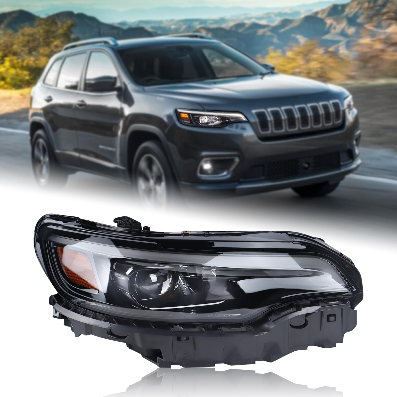 Amazon.com: Duolctrams Xenon HID Headlight Assembly Compatible